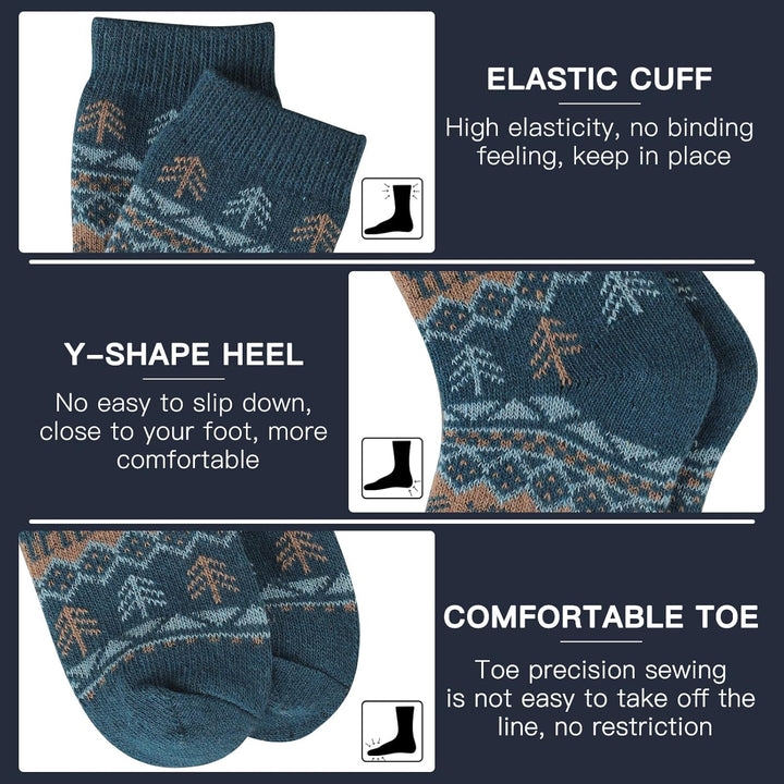 Comfortabele Heren Thermosokken (5 Paar) - Kevin