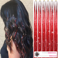 Sparkling Hair Tinsel Kit – Strands of Glitter!