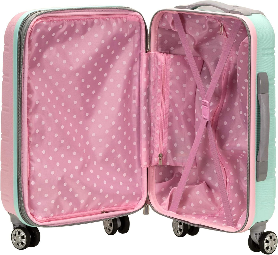 Lightweight Expandable Hardcase Carry-On with Dual Spinner Wheels