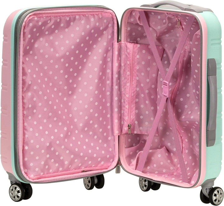 Lightweight Expandable Hardcase Carry-On with Dual Spinner Wheels
