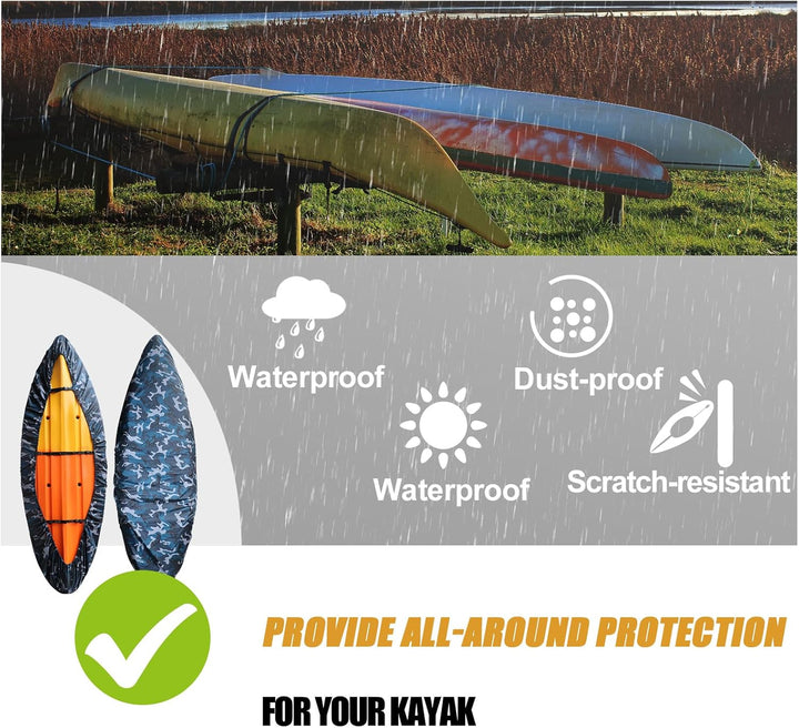 Waterdichte UV-bestendige Kajakhoes met Verstelbare Riemen – Marivor