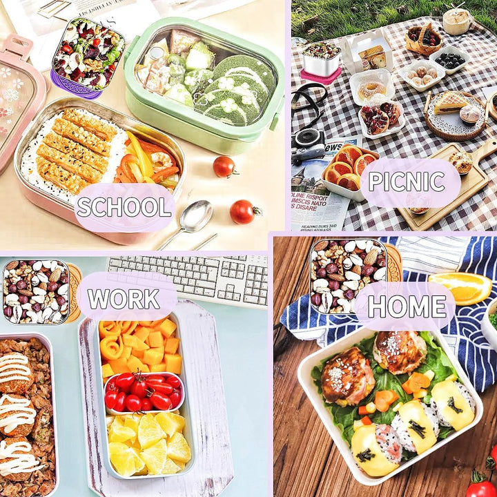 175ml Stainless Steel Snack Containers for Kids - 6-Pack