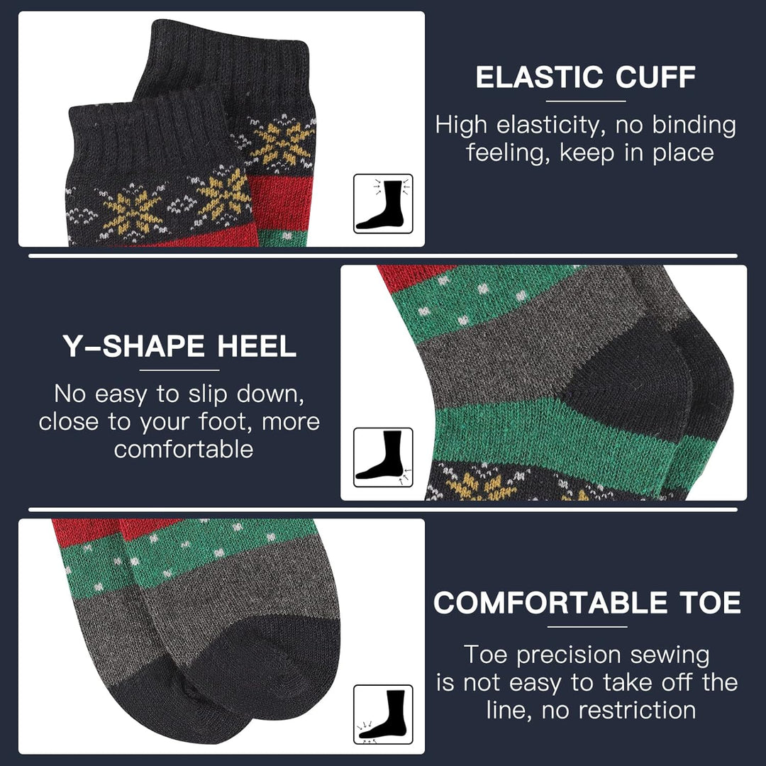 Comfortabele Heren Thermosokken (5 Paar) - Kevin