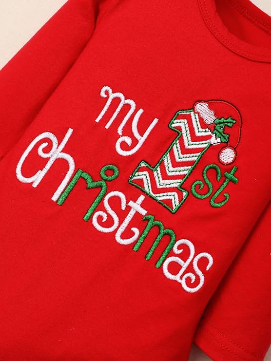 Baby’s First Christmas Outfit - TinyHoliday