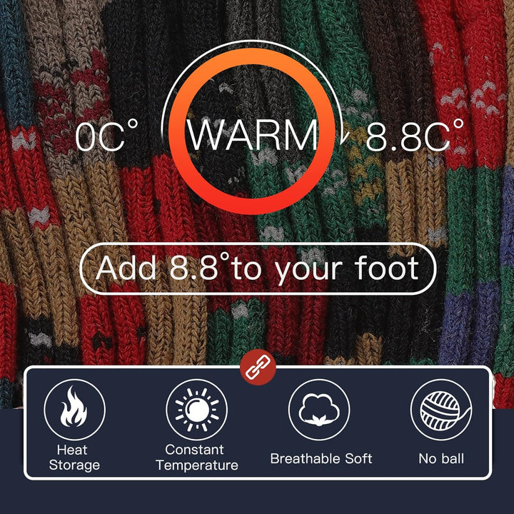 Comfortabele Heren Thermosokken (5 Paar) - Kevin