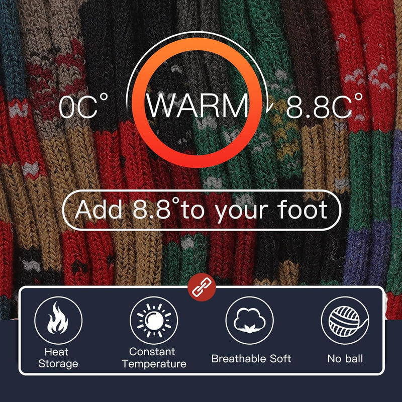 Comfortabele Heren Thermosokken (5 Paar) - Kevin