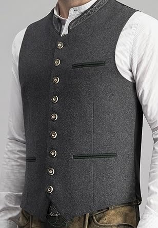 Classic Men's Vest with Modern Touch - Maxim