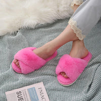 Fuzzy Slippers met Memory Foam - CloudStep