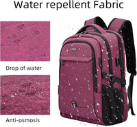 Waterdichte Reis Laptoprugzak met USB-poort & Georganiseerde Opslag