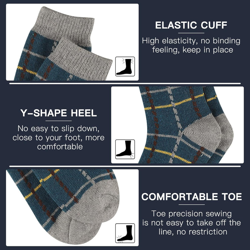 Comfortabele Heren Thermosokken (5 Paar) - Kevin