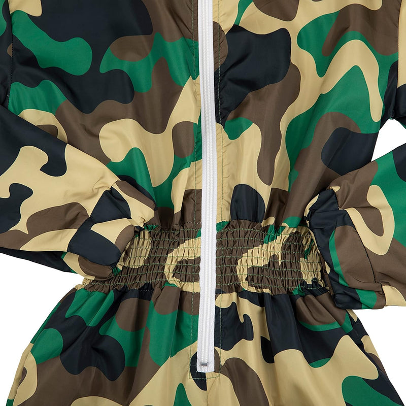 Retro Women's Windbreaker Jumpsuit - Elodie