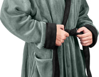 Comfortable Men's Fleece Bathrobe - Harry
