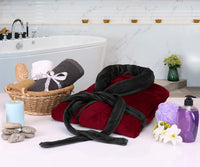 Comfortable Men's Fleece Bathrobe - Harry