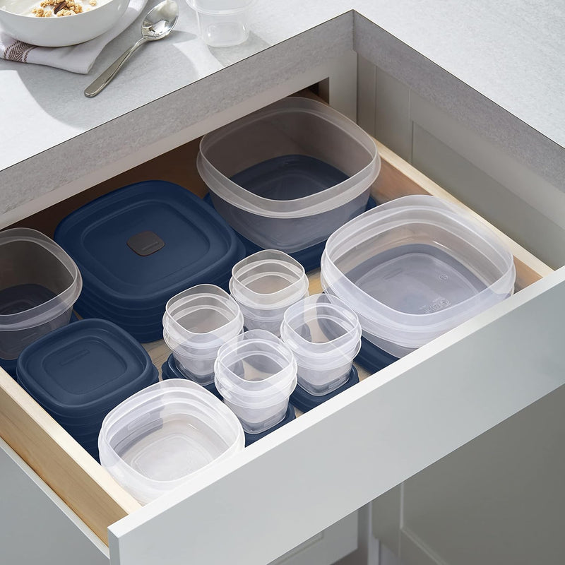 SealStack Food Storage Boxes - Stackable & Leakproof