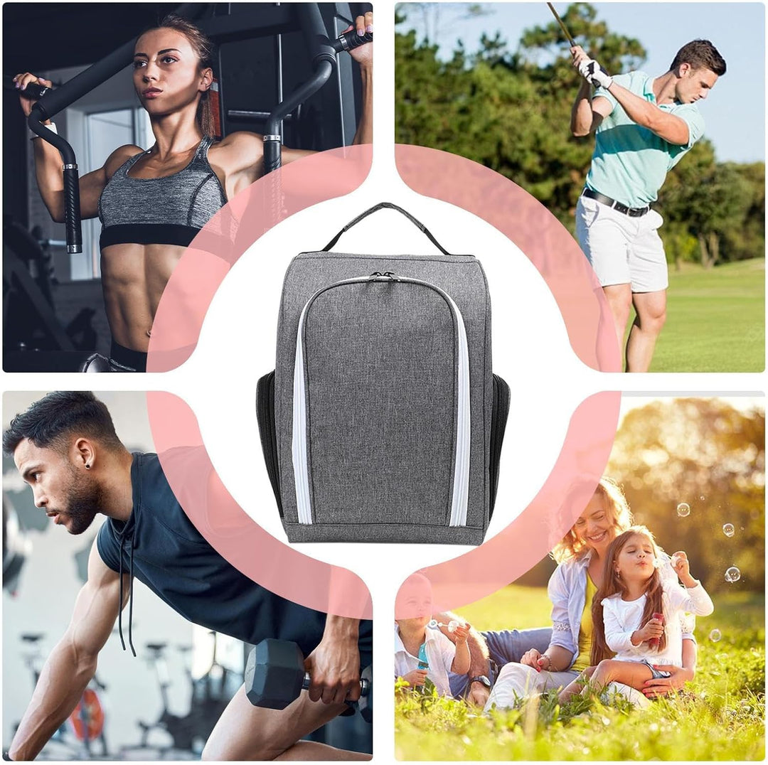 Bolsa impermeable para zapatos de golf con asa – Olviano