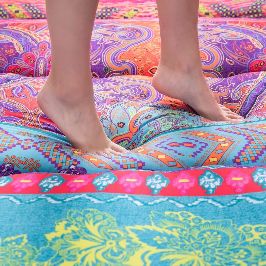 Vouwbare Japanse Futon Vloermatras met Geheugenschuimondersteuning – Arivon