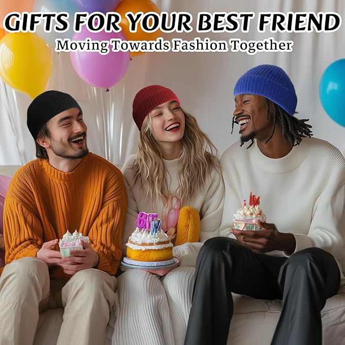Unisex Knit Hat with Low Cuff – Robin