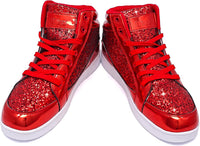 Casual Glitter Sneakers - NeonFlash