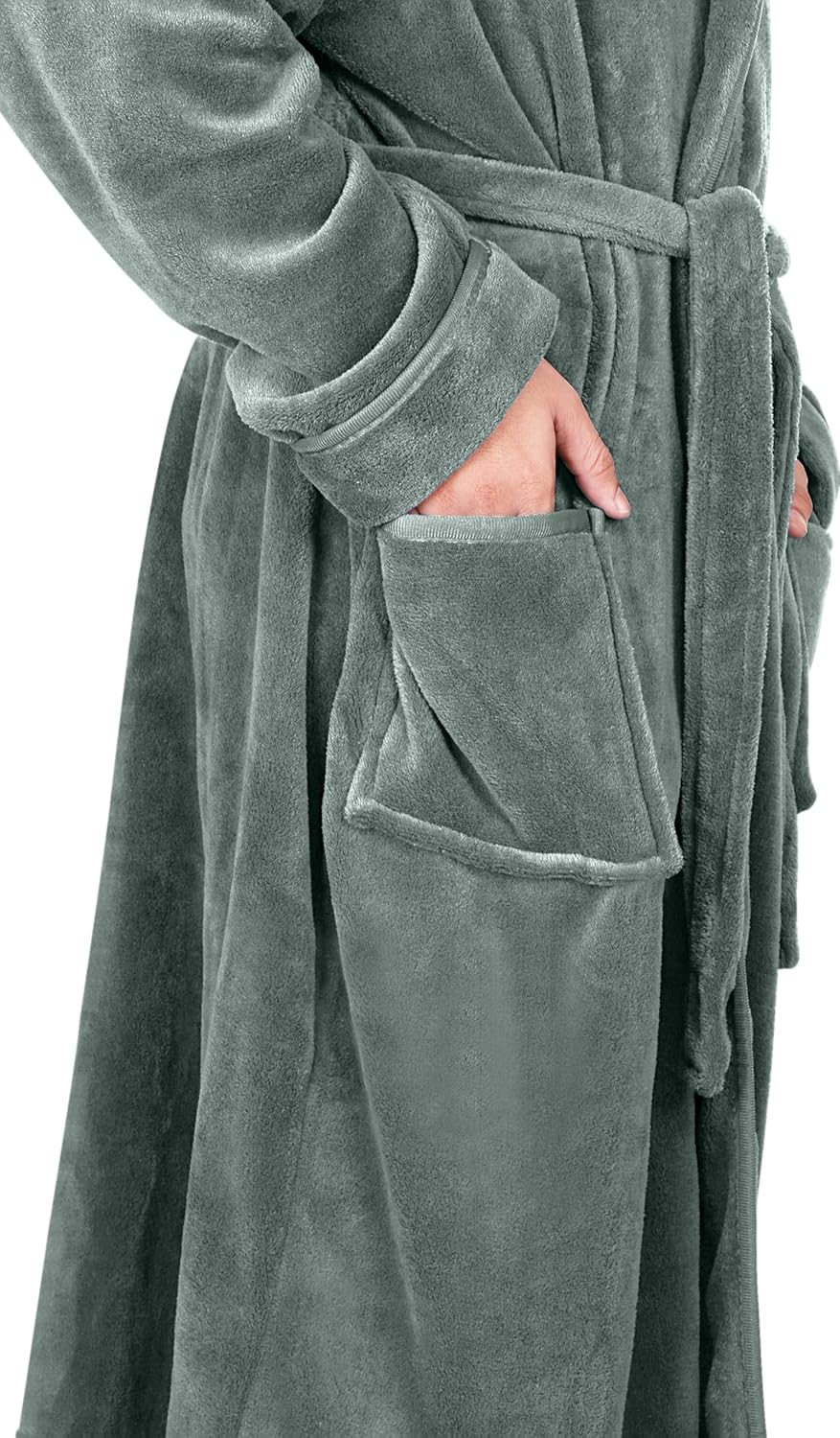 Comfortable Men's Fleece Bathrobe - Harry