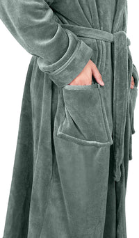 Comfortable Men's Fleece Bathrobe - Harry
