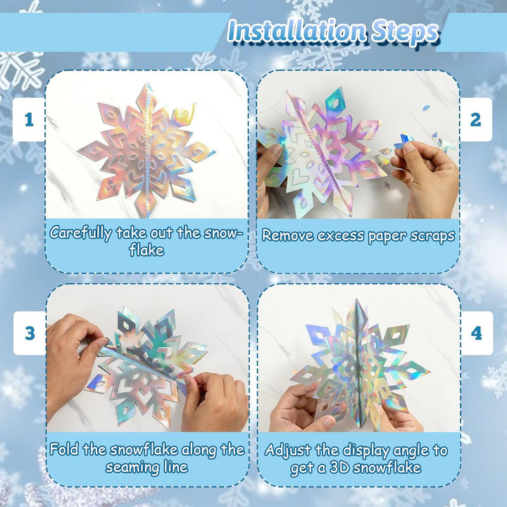 Snowflake Christmas Decoration - WinterWonder
