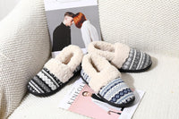 Winterse Gebreide Pantoffels - CozyCloud