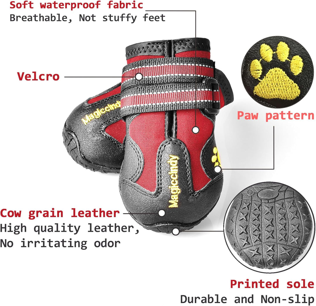 All-Weather Dog Boots for Safe Adventures