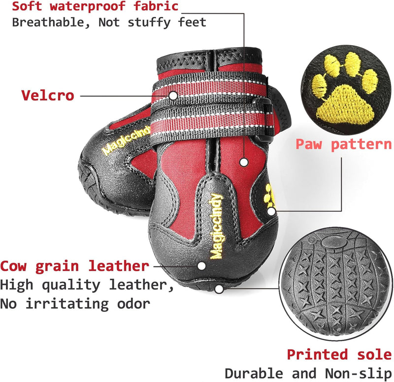 All-Weather Dog Boots for Safe Adventures