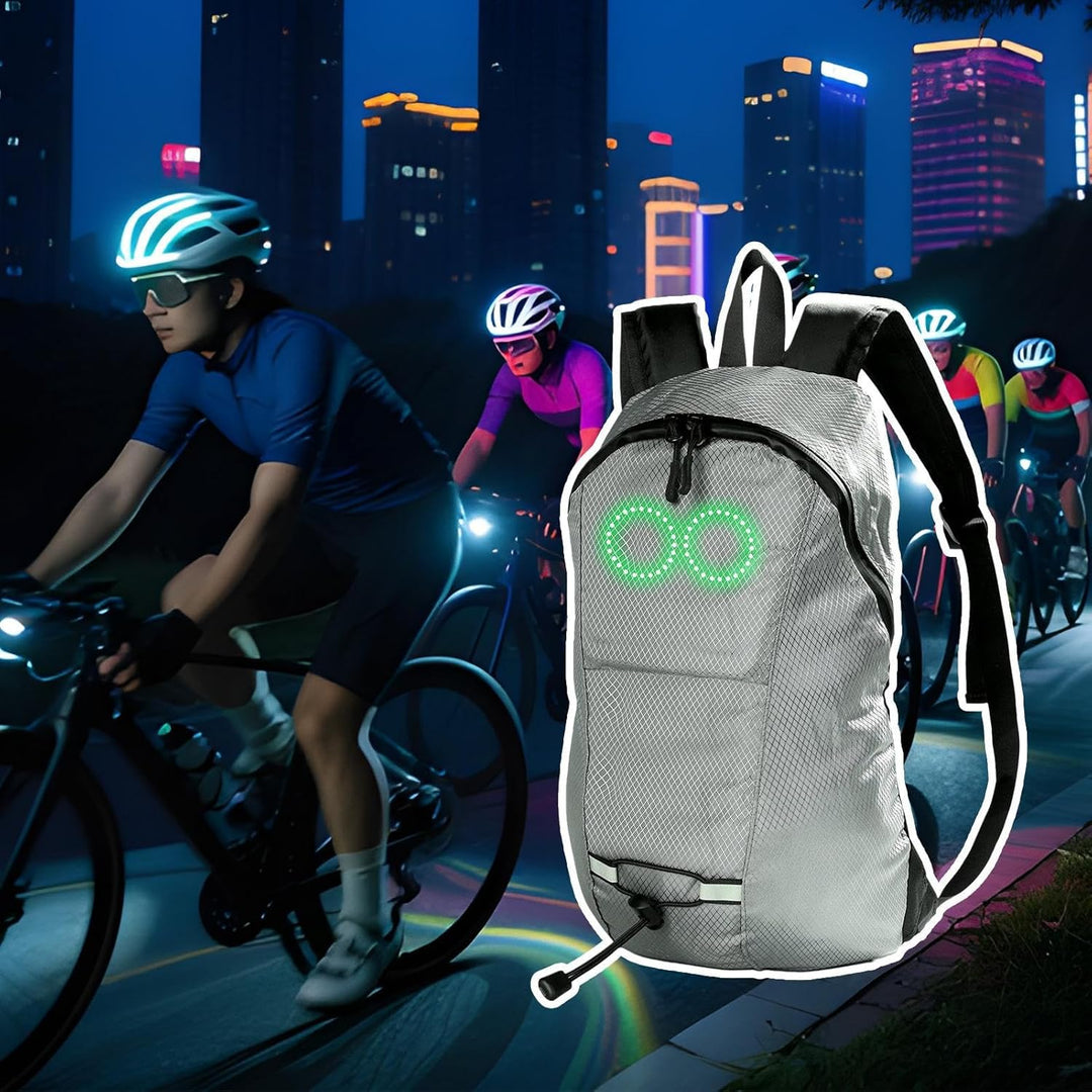 LED Travel Backpack – Waterproof Luminous Backpack with Music-Reactive Lighting – Nexora