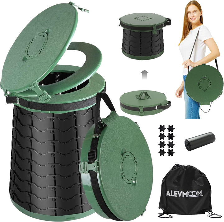 Inodoro portátil con altura ajustable – CampMate