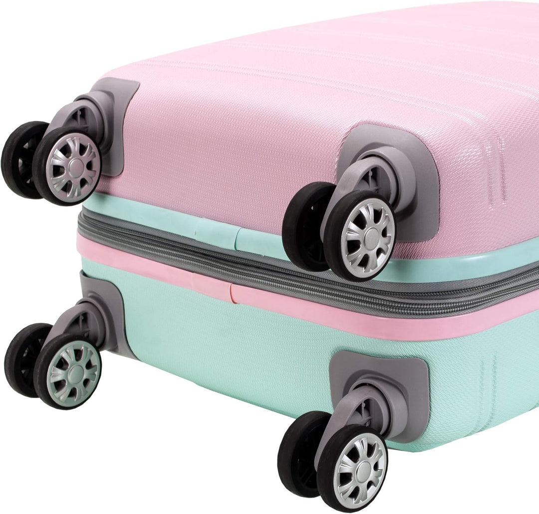 Lightweight Expandable Hardcase Carry-On with Dual Spinner Wheels