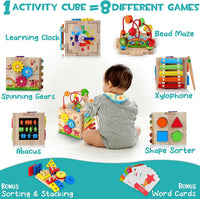 8-in-1 Montessori Speelkubus – Cubbi