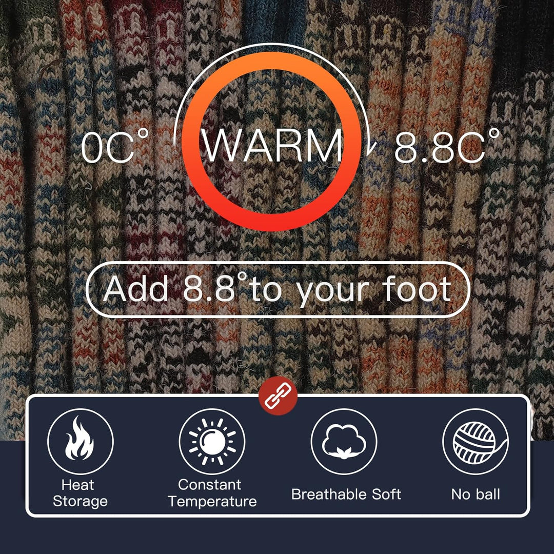 Comfortabele Heren Thermosokken (5 Paar) - Kevin