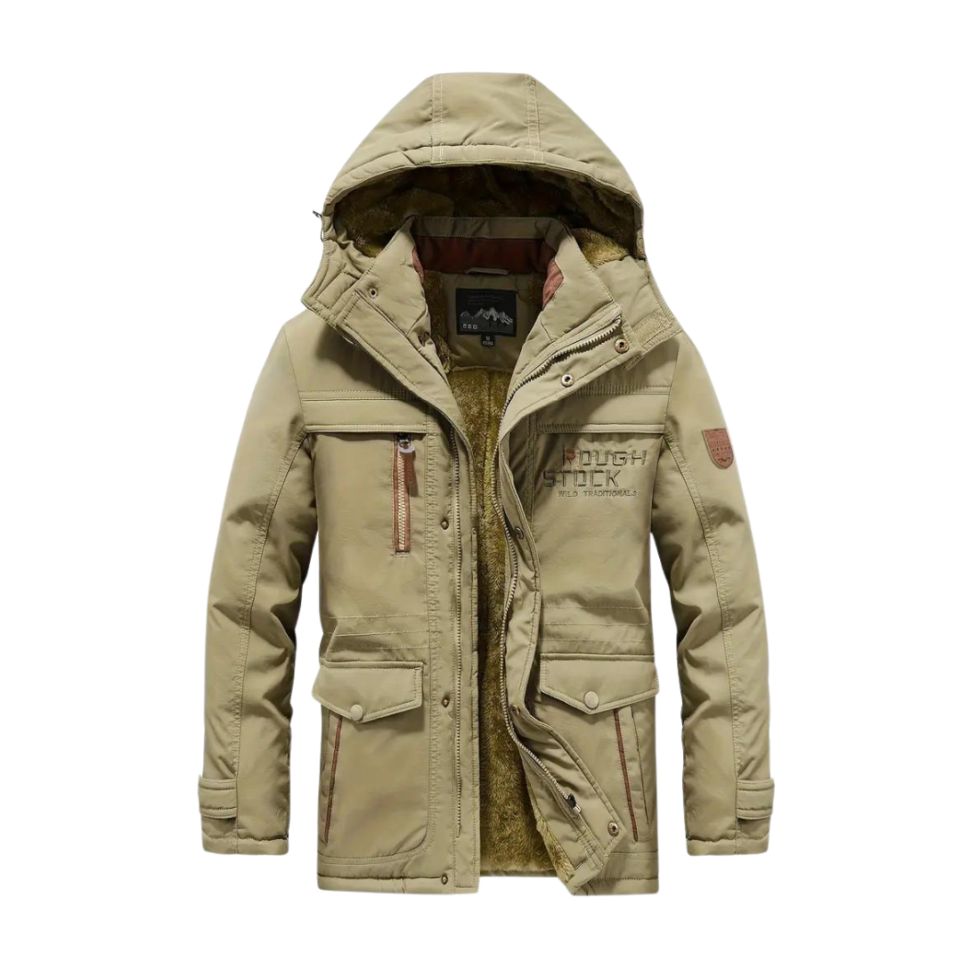 Heren Outdoorjack met voering | Waterdicht & winddicht – Kaspar