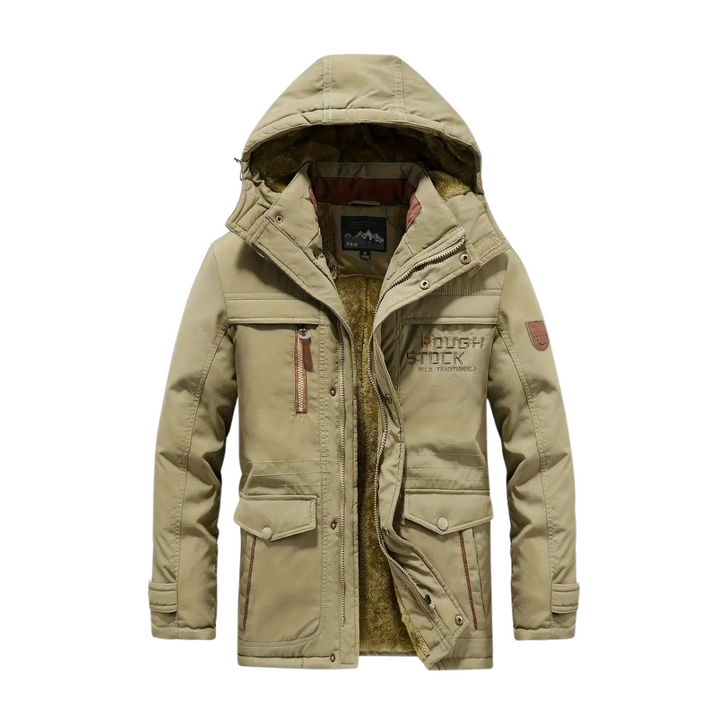 Heren Outdoorjack met voering | Waterdicht & winddicht – Kaspar