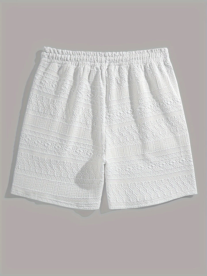 Summer Shorts Men's Basic Look with Drawstring Pocket Comfort - Finn