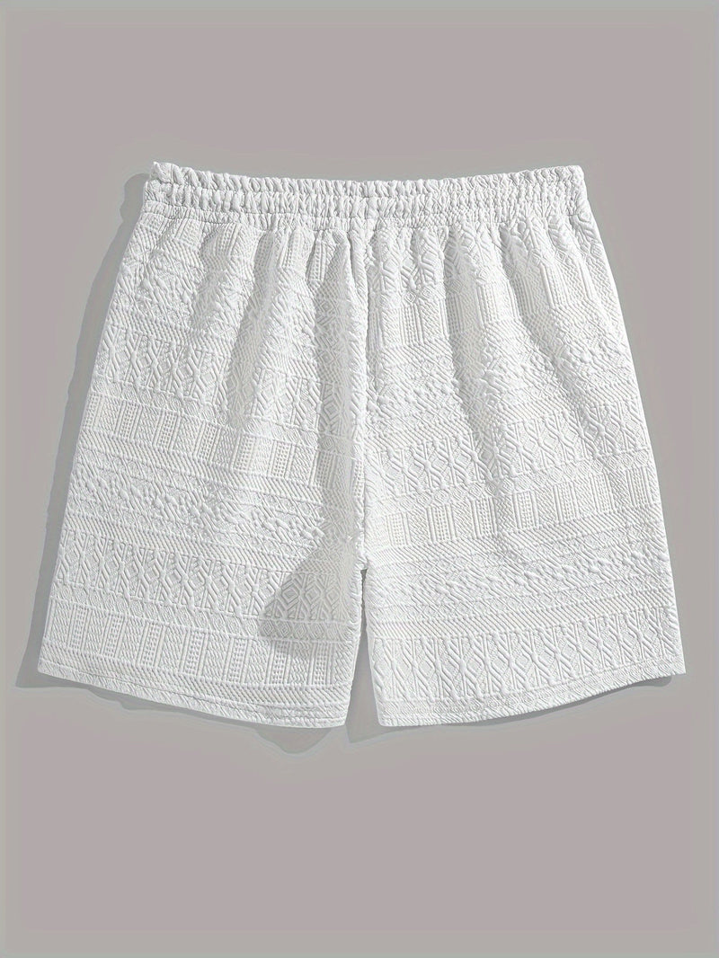Summer Shorts Men's Basic Look with Drawstring Pocket Comfort - Finn