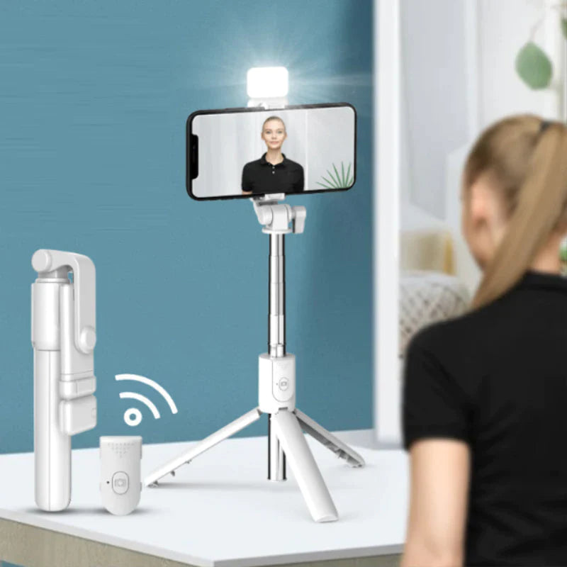 Bluetooth Selfiestick & Statief - FlexiShot