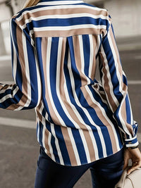 Sammy Jackson™ Marigold Blouse | Gestreept & Stijlvol