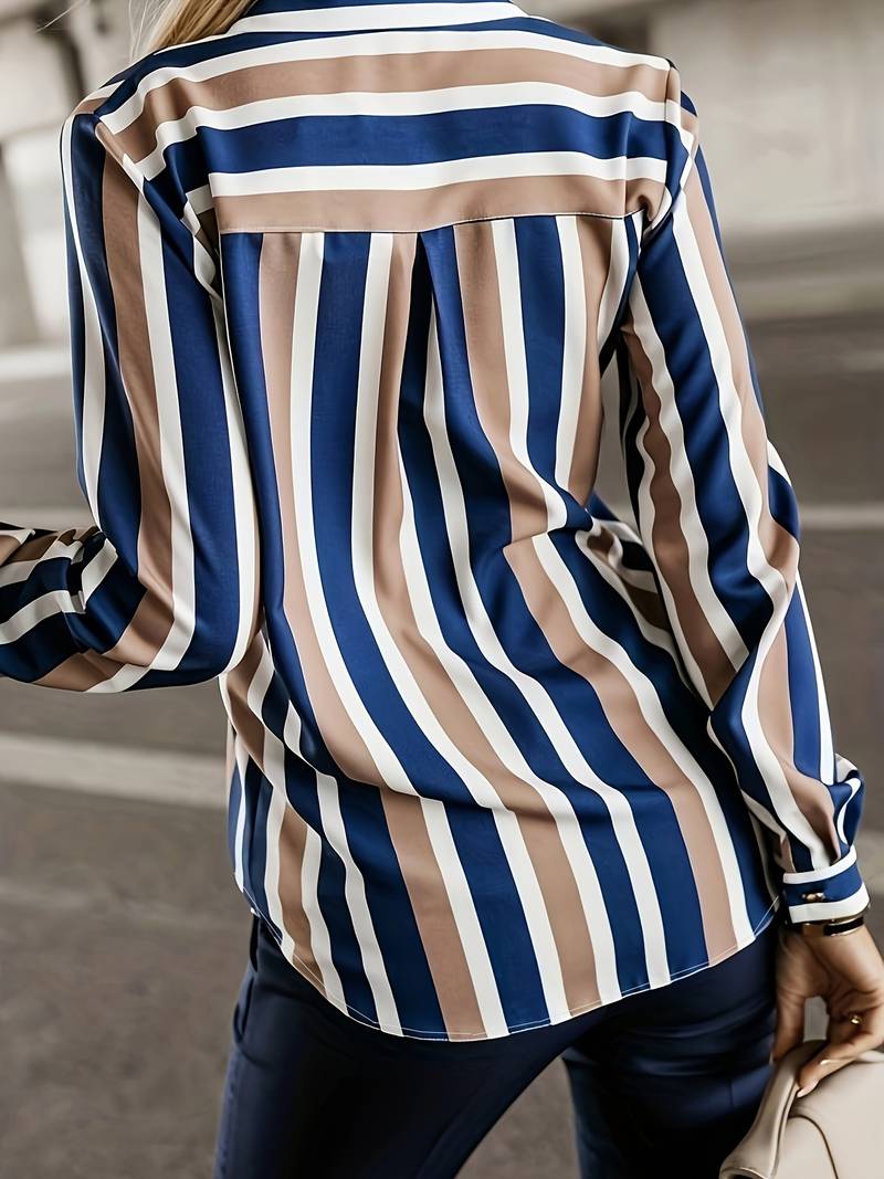 Sammy Jackson™ Marigold Blouse | Gestreept & Stijlvol