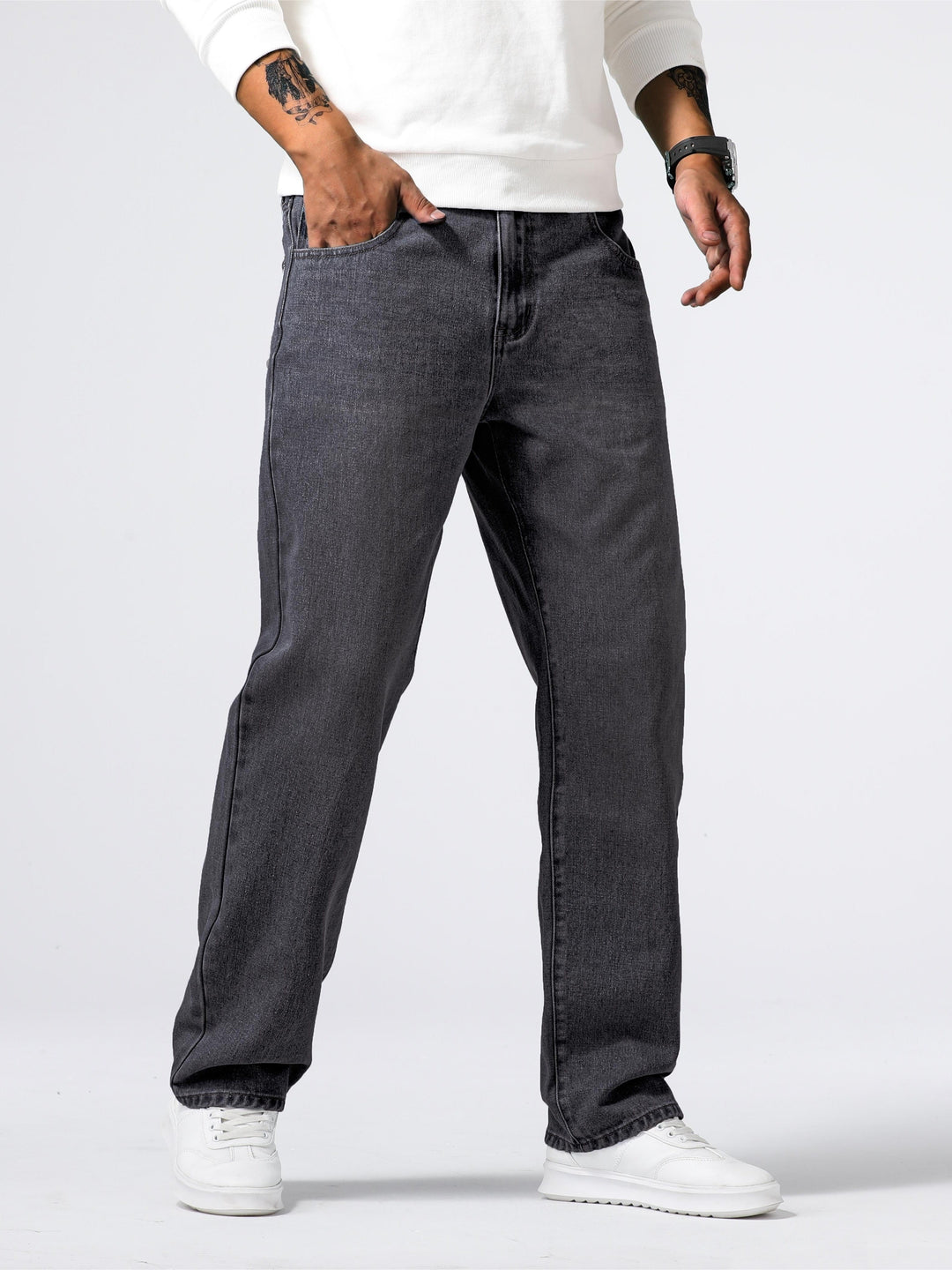 Casual Street Style Men's Jeans – Milan