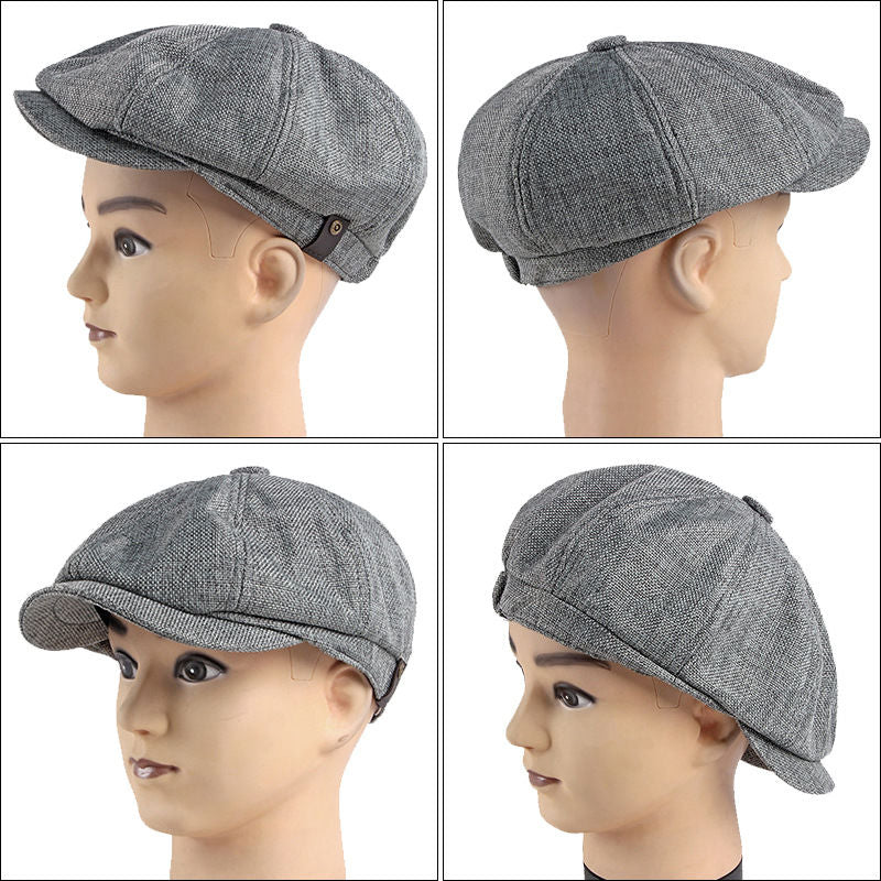 Luchtige retro herenpet voor de lente en de zomer – Alfie