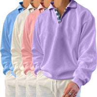 Casual Men's Polo Sweater - Oliver