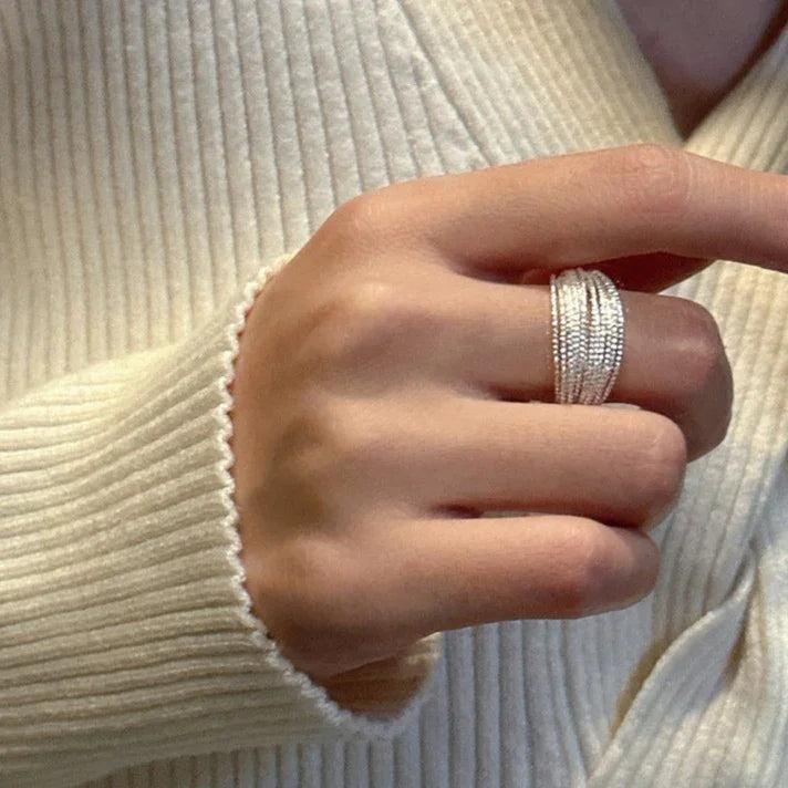 Adjustable Layered Ring - Isolde