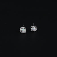 Delicate Vintage Earrings with Opal - Seraphina