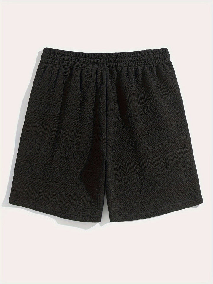 Summer Shorts Men's Basic Look with Drawstring Pocket Comfort - Finn