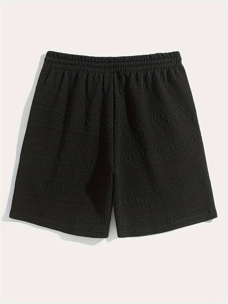Summer Shorts Men's Basic Look with Drawstring Pocket Comfort - Finn