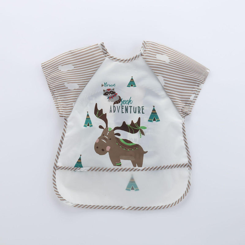 Waterproof Baby Bib with Sleeves