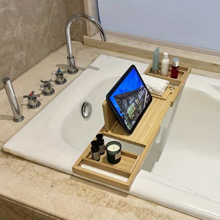 Luxury Bamboo Bathtub Tray - ZenBath