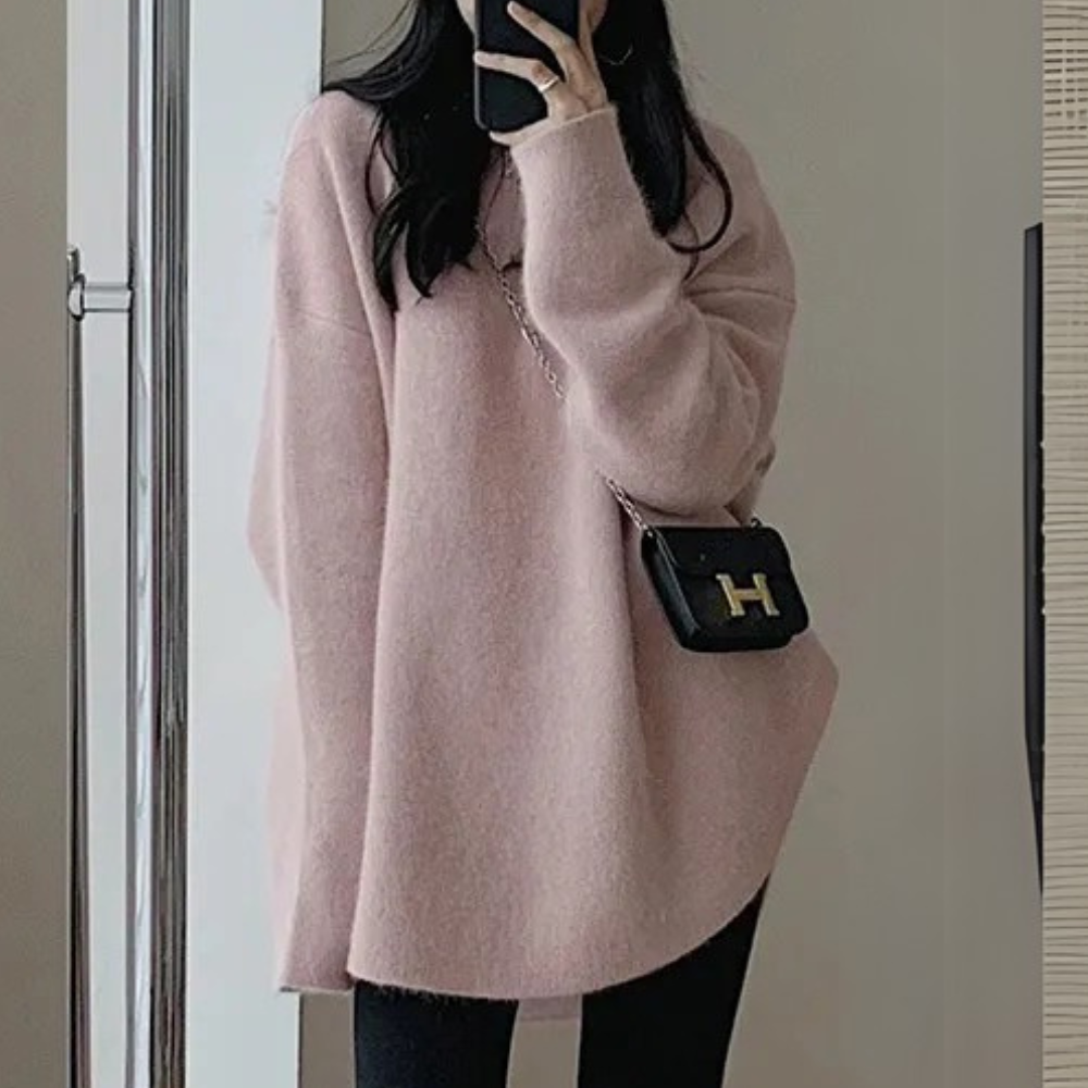 Comfortable Knitted Women's Sweater - Noor